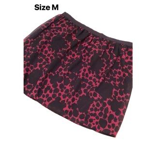 Gap Patterned Miniskirt w/ Elastic Waistband- Sz M